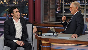 Sacha Baron Cohen on Letterman